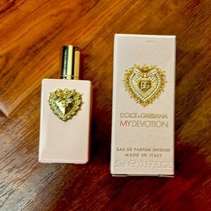 New Travel Mini Dolce&Gabbana My Devotion Eau de Parfum Intense Perfume .17 oz